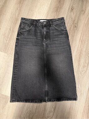 Mango Jean Skirt